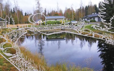 Pihalampi ja kasveja lammen rannalle, KOTIPUUTARHA 1/2013