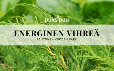 Garden Party ja Pantonen ’Greenery’