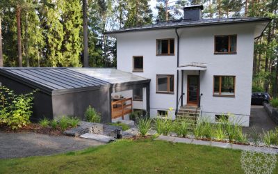 Huvilapihan muutos  Ennen & Jälkeen