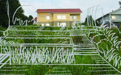 Pihan jyrkkä rinne ja rantakosteikko, KOTIPUUTARHA 5/2012